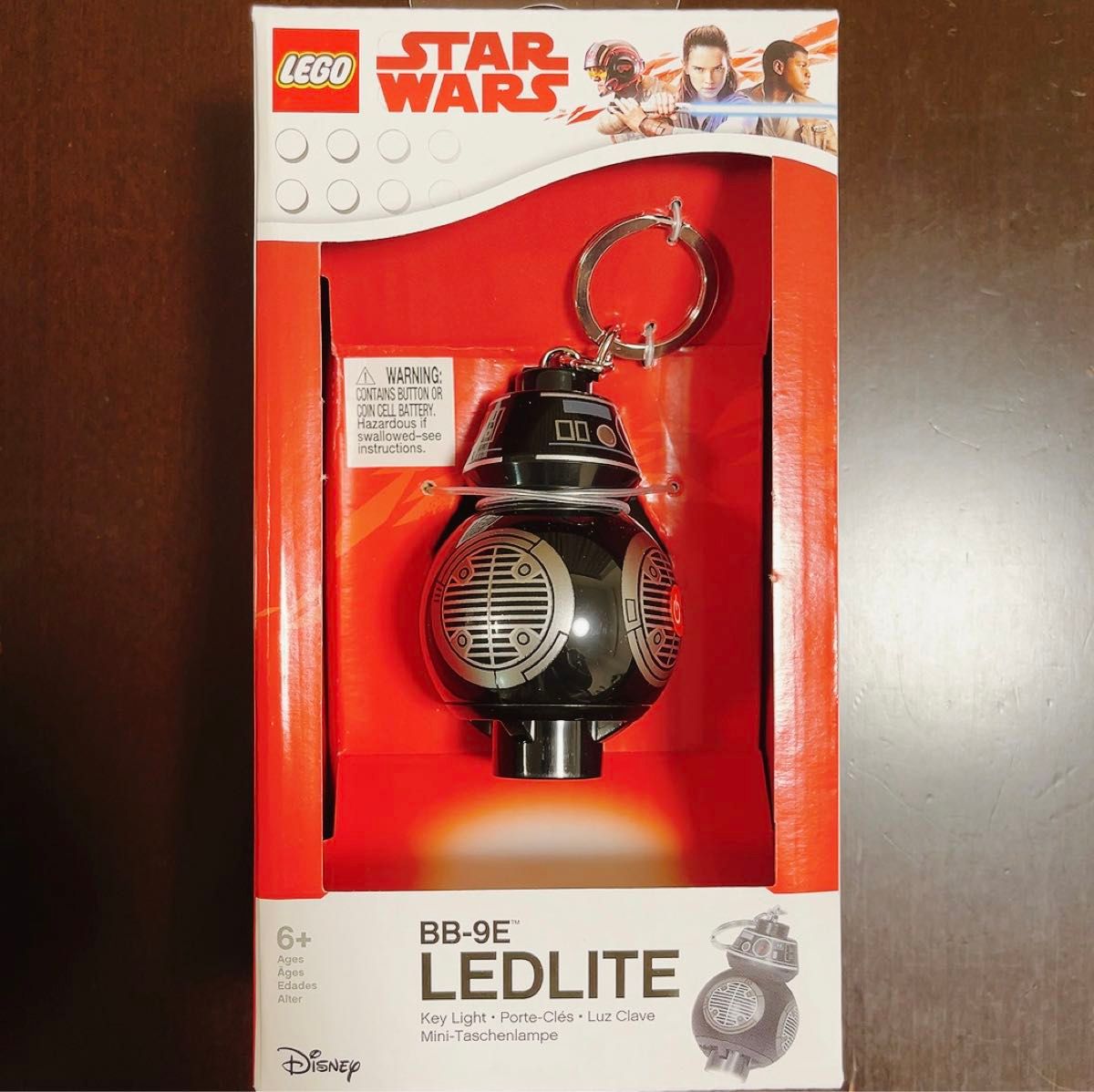 スターウォーズ BB-9E LEDライト キーライト　LEGO　LEDライト付キーライト　キーホルダー　おもちゃ　フィギュア　レア