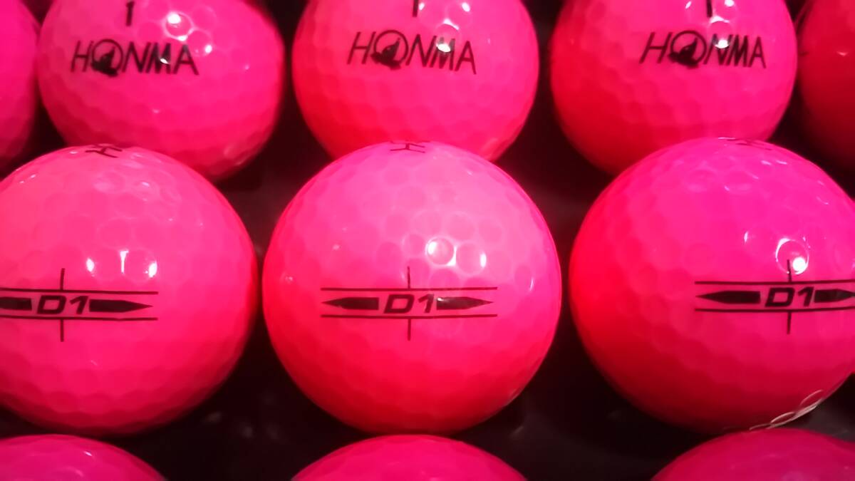 9769 A 本間ゴルフ HONMA（D1） ピンク（22・23年モデル） 35球の画像2