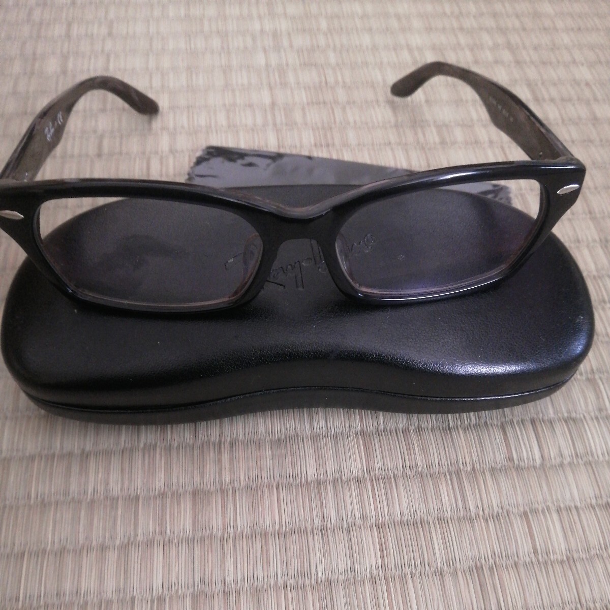 レイバン メガネ 専用ケース付 度なし 伊達メガネ 定価¥23450の画像3