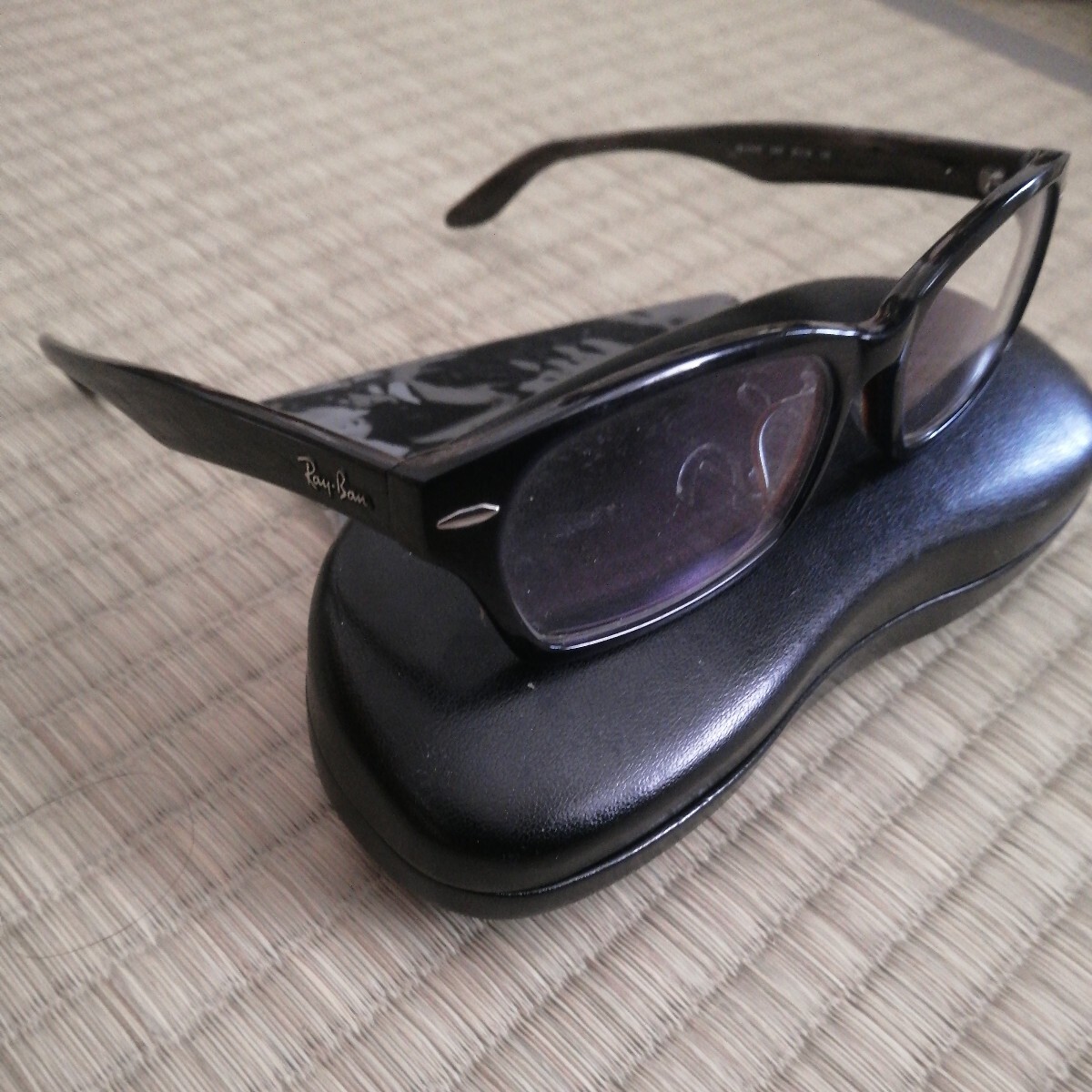 レイバン メガネ 専用ケース付 度なし 伊達メガネ 定価¥23450の画像2