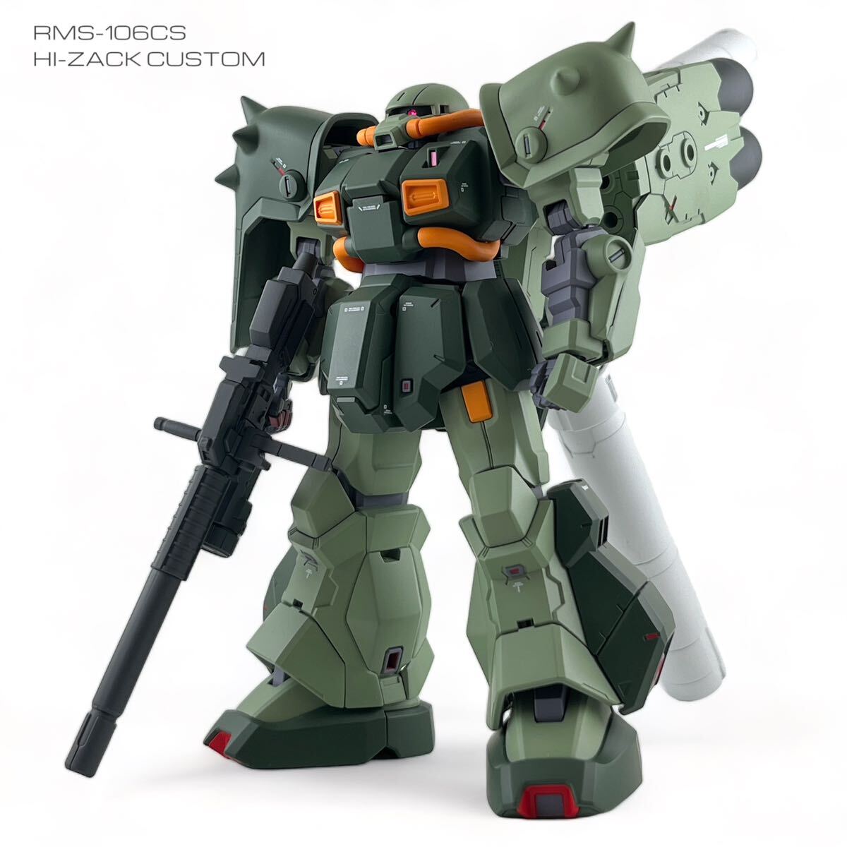 HG 1/144 RMS-106CS ハイザック・カスタム 塗装済 完成品 ガンプラ