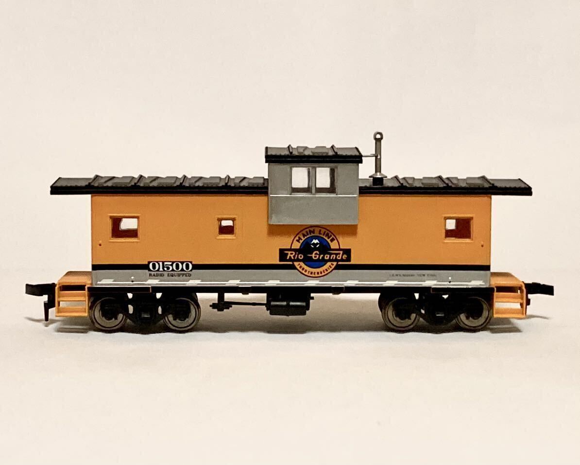 ATLAS HO ワイドビジョン カブース リオグランデ鉄道 Denver and Rio Grande Western Railroad DRGW extended vision caboose アトラス_画像2