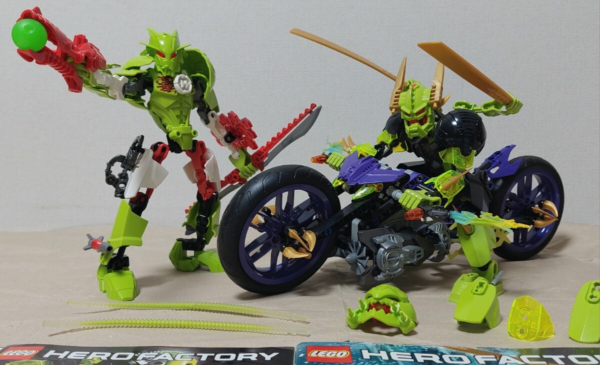 廃盤 絶版 レゴ LEGO 6231 スピーダーデーモン バイク スーパーヒーローファクトリー セット レア ライダー モンスター ドラゴン デビル_画像2