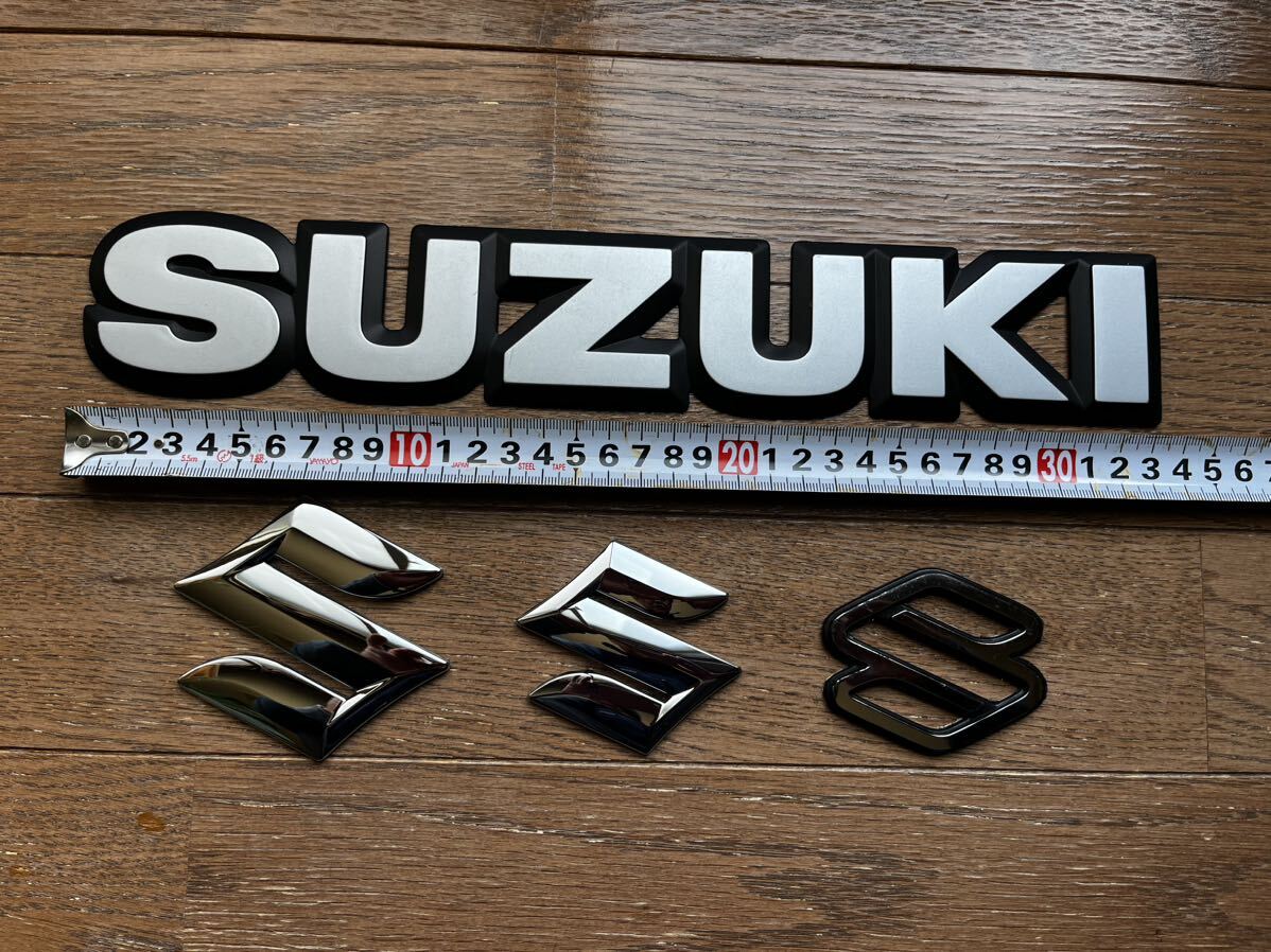 SUZUKI スズキ エンブレム 4点セット_画像1