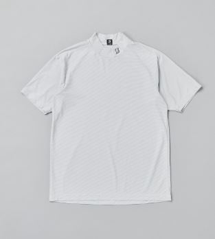 正規代理店 《2024年春夏》ブリヂストンゴルフ AGM02A 半袖モックネックシャツ 白(L) その他