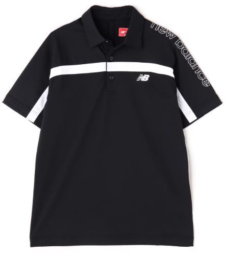 大人気新品 《2024年春夏》【ゆうパケット対応】ニューバランス 半袖カラーシャツ 012-4168005(010)黒(6/LL) その他