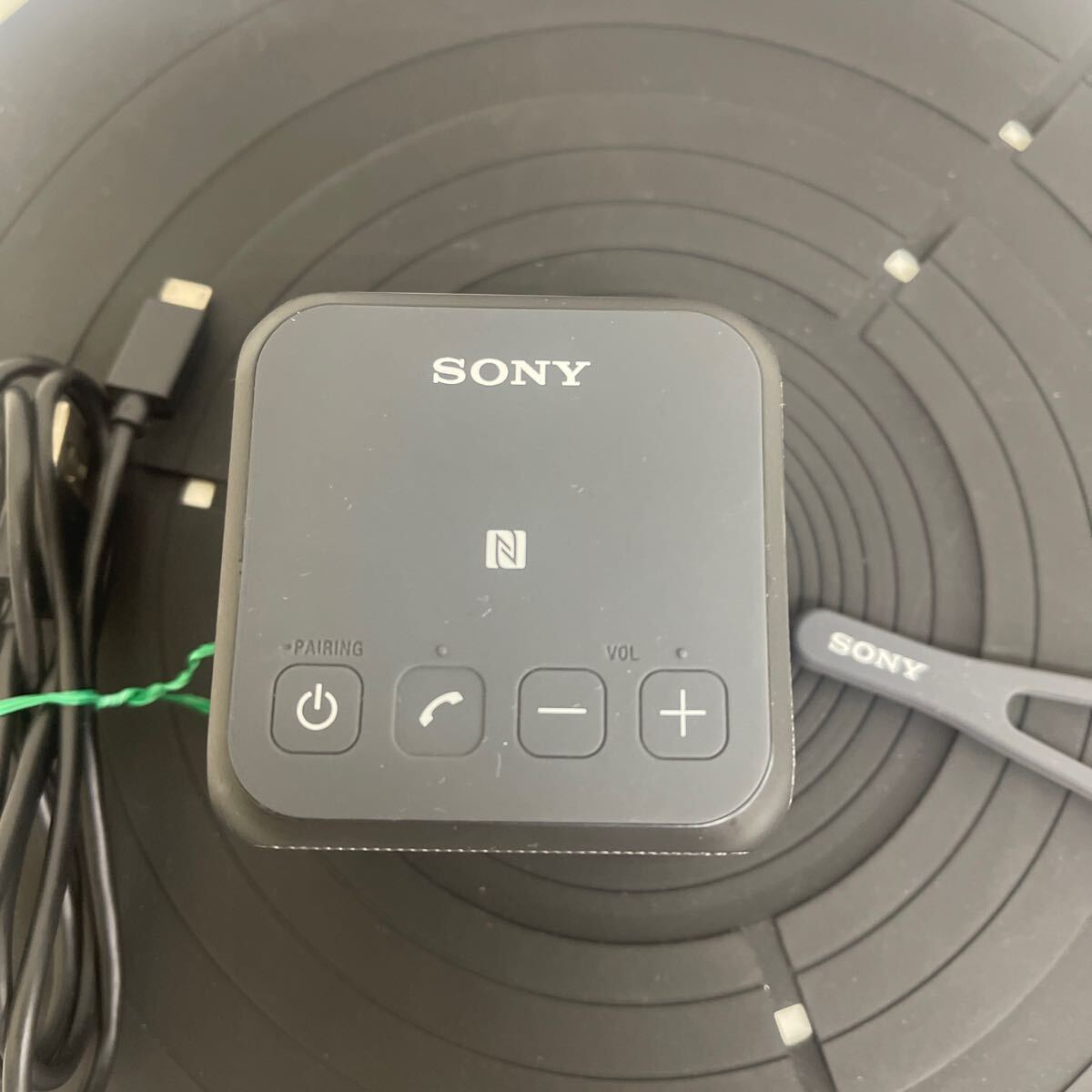 Y320. 3. SONY/ソニー SRS-X11 Bluetooth スピーカー. 動作確認済み 線付き  中古品の画像2