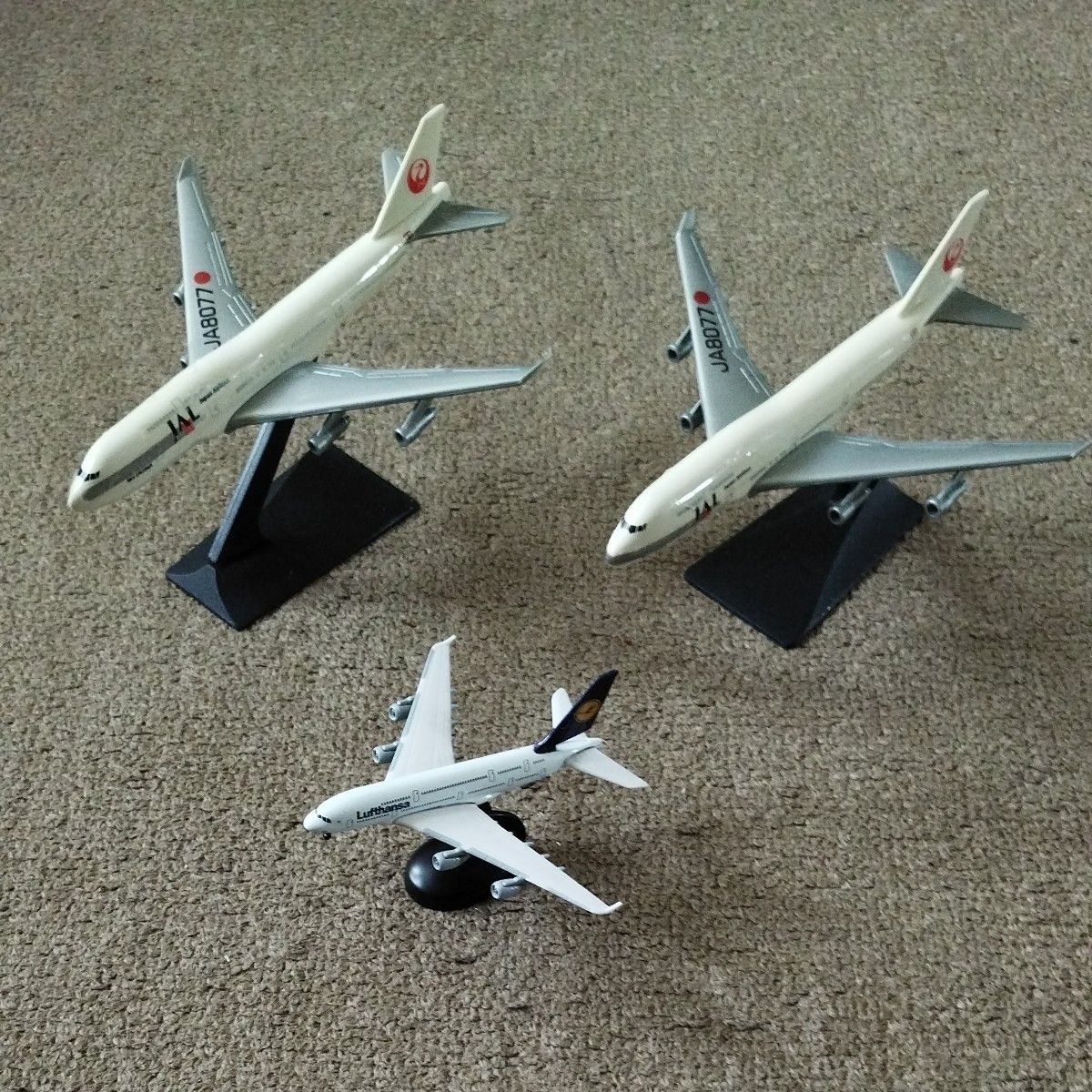 飛行機模型  JAL他