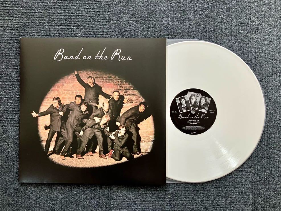 レア 限定流通ホワイトカラーアナログレコード paul mccartney BAND ON THE RUN ポールマッカートニー beatles uk ビートルズ0602557836752_0602557836752