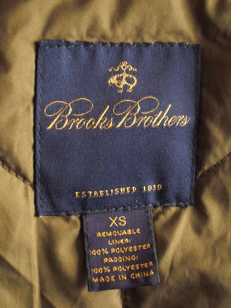 BROOKS BROTHERS紺色ネイビー オイルドコットン乗馬ライディングジャケット狩猟ハンティングコートFILSON LL BEAN BARBOUR BELSTAFF RRL印_画像9