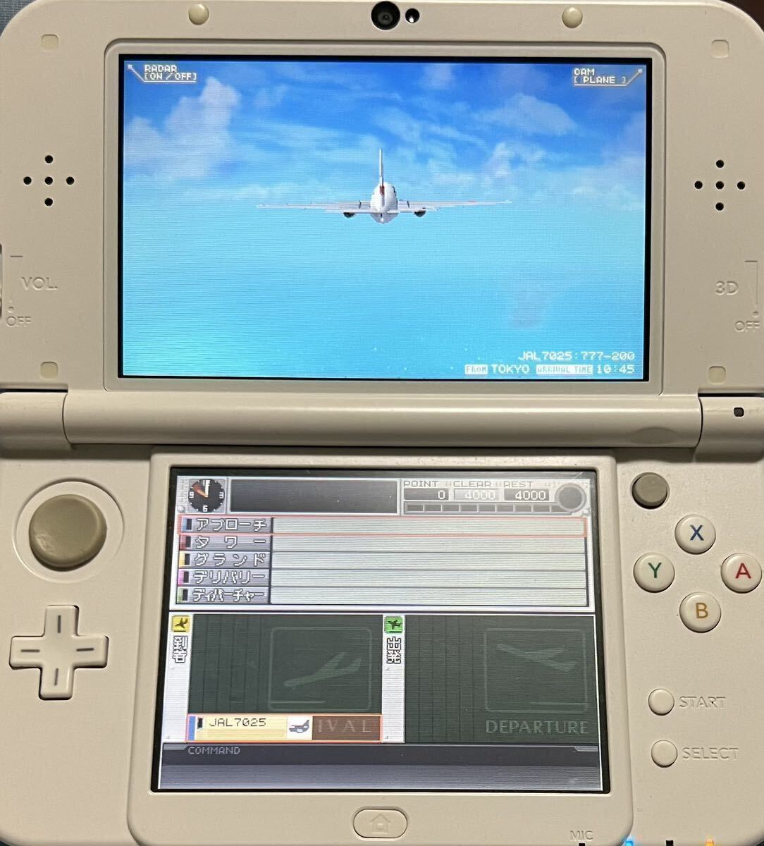 【動作確認画像有り】 3DS ぼくは航空管制官 エアポートヒーロー3D 那覇 PREMIUM ニンテンドー 任天堂 3DSソフト ゲームソフト カセット_画像9