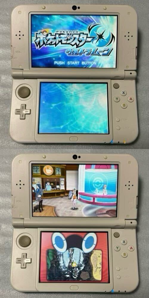 [ operation verification image equipped ] DS 3DS Pocket Monster Heart Gold black 2 Omega ruby Ultra moon Pokemon 4 point set set sale 