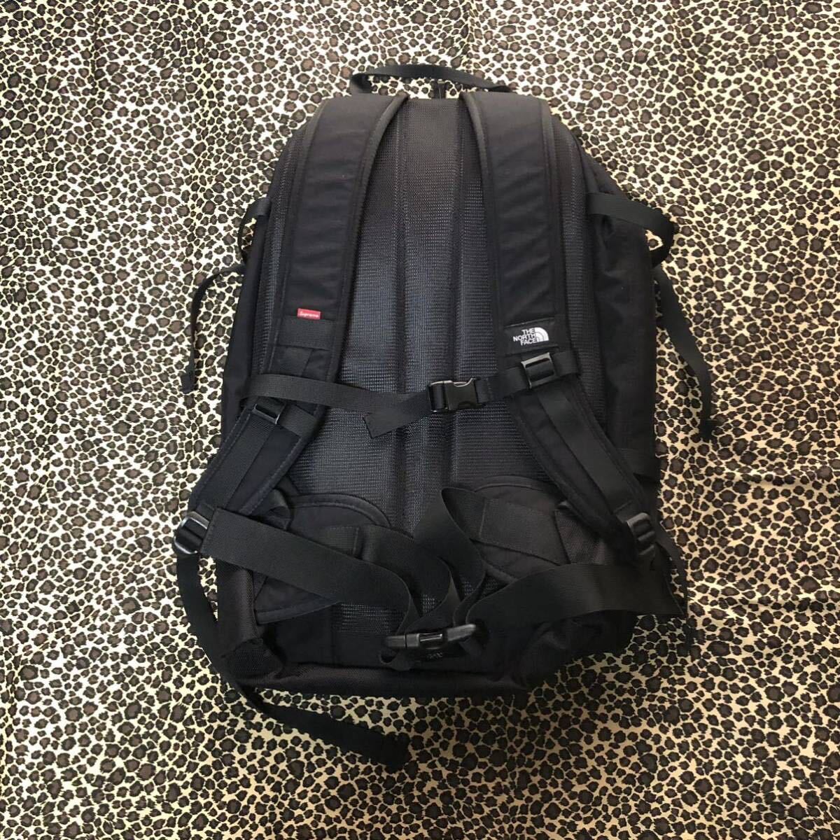 美品 Supreme THE NORTH FACE 2018 BACKPACK シュプリーム ノースフェイス コラボ ブラック バックパック リュック