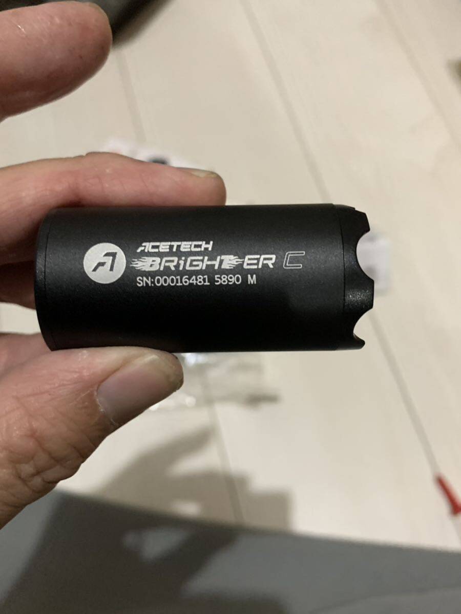 ACETECH Brighter C трассер единица 14mm обратный винт (. свет BB. соответствует /11mm правильный винт конверсионный адаптор / японский язык с прилагаемой инструкцией ) рабочее состояние подтверждено 