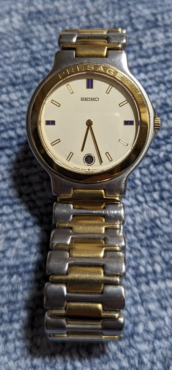 セイコー SEIKO プレサージュ 3E29-0050 9539-6000 ペアセット 中古美品 の画像5