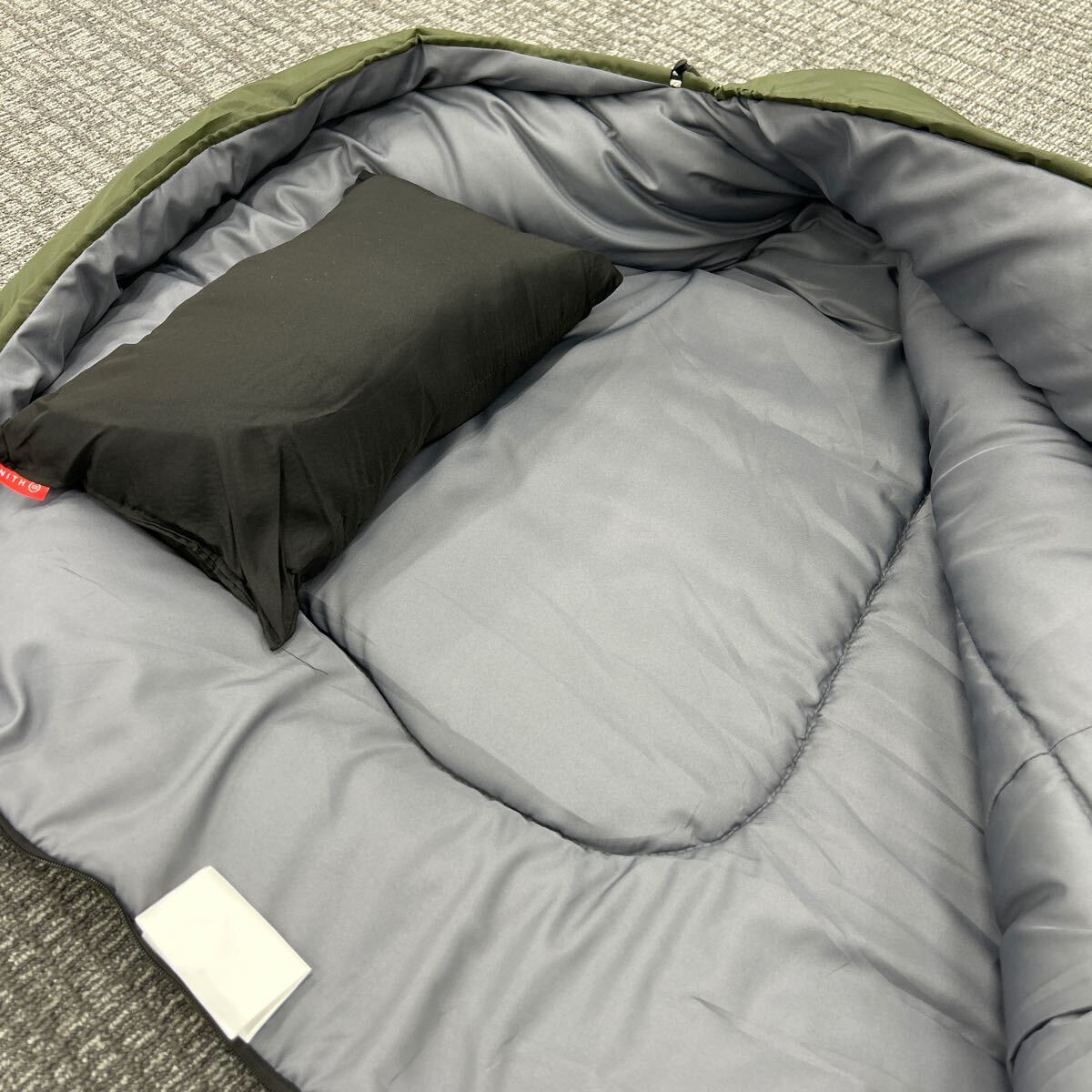  sleeping bag pillow attaching sleeping bag wide size limit use temperature -15*C envelope type winter sleeping area in the vehicle camp 26