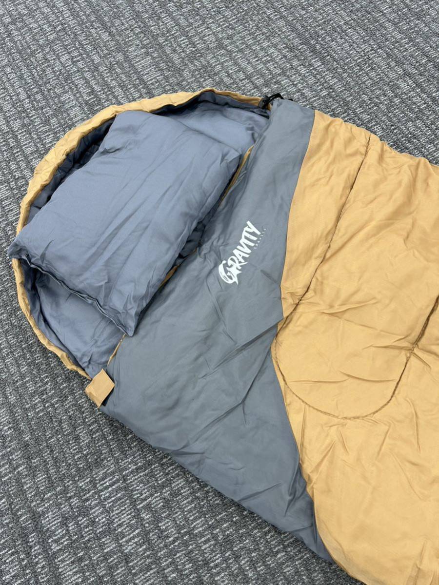  exclusive use pillow attaching sleeping bag .... sleeping bag compact envelope type winter sleeping area in the vehicle camp beige 10