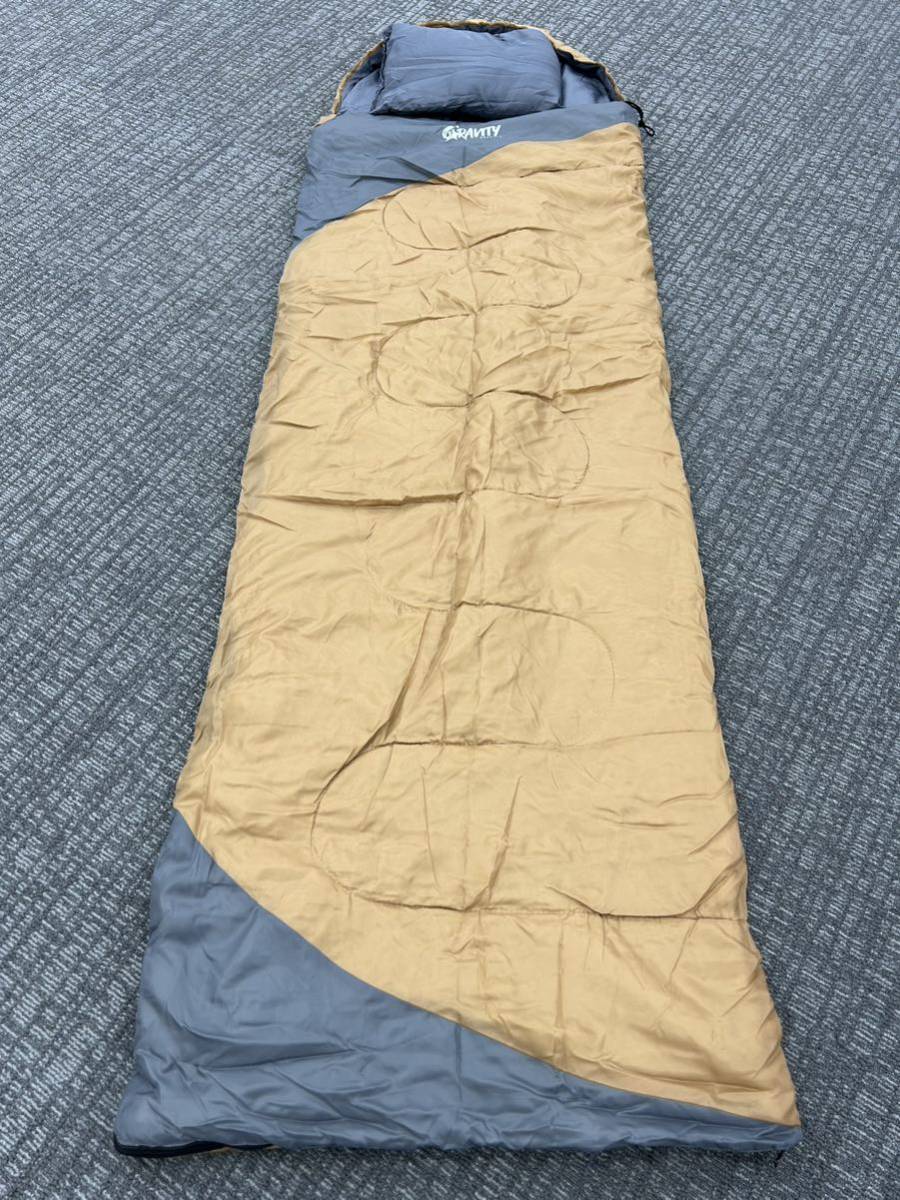  exclusive use pillow attaching sleeping bag .... sleeping bag compact envelope type winter sleeping area in the vehicle camp beige 10