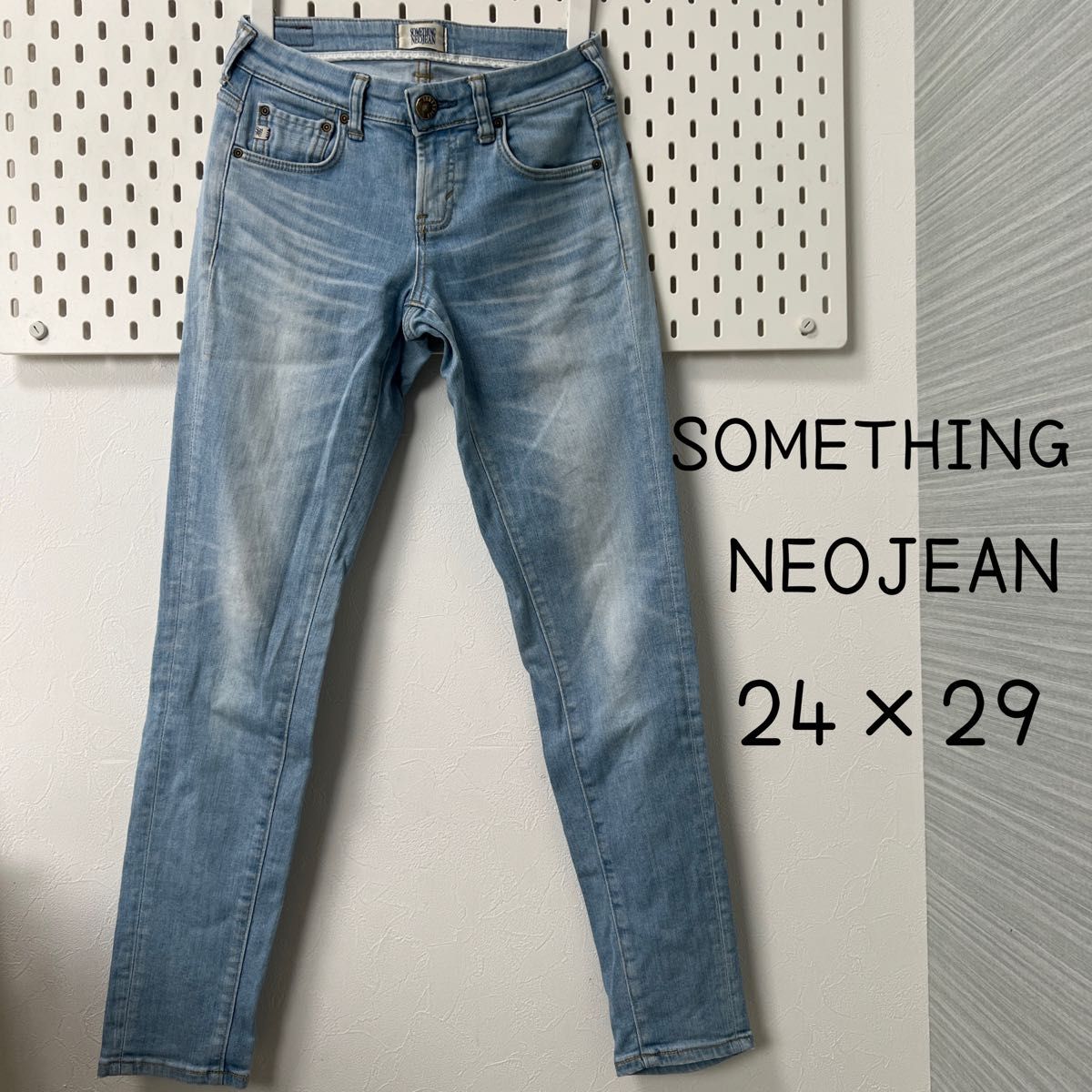 レディースデニム　SOMETHING NEOJEAN 24×29 ストレッチ　サムシングネオジーン　 ジーンズ　ジーパン　