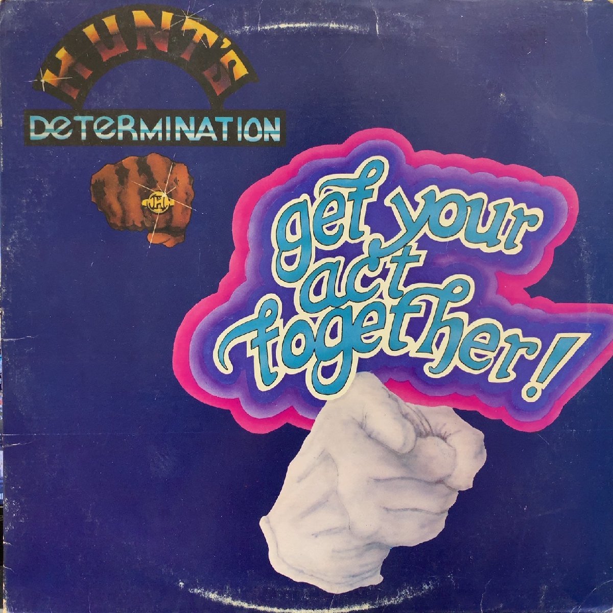 HUNT'S DETERMINATION BAND / Get Your Act Together LP Vinyl record (アナログ盤・レコード)_画像1