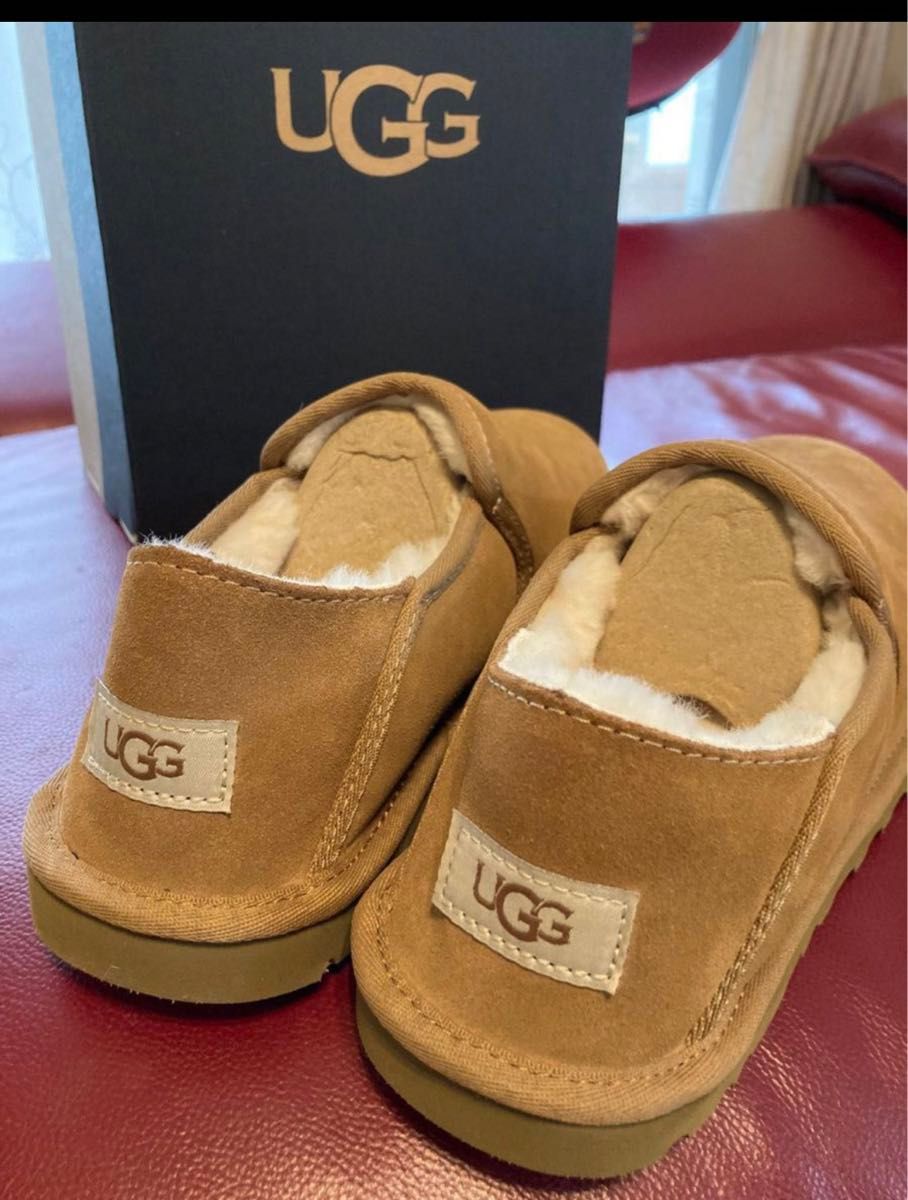 新作　UGG アグ スリッポン ムートン ケントン Kenton メンズ CHESTNUT 27センチ