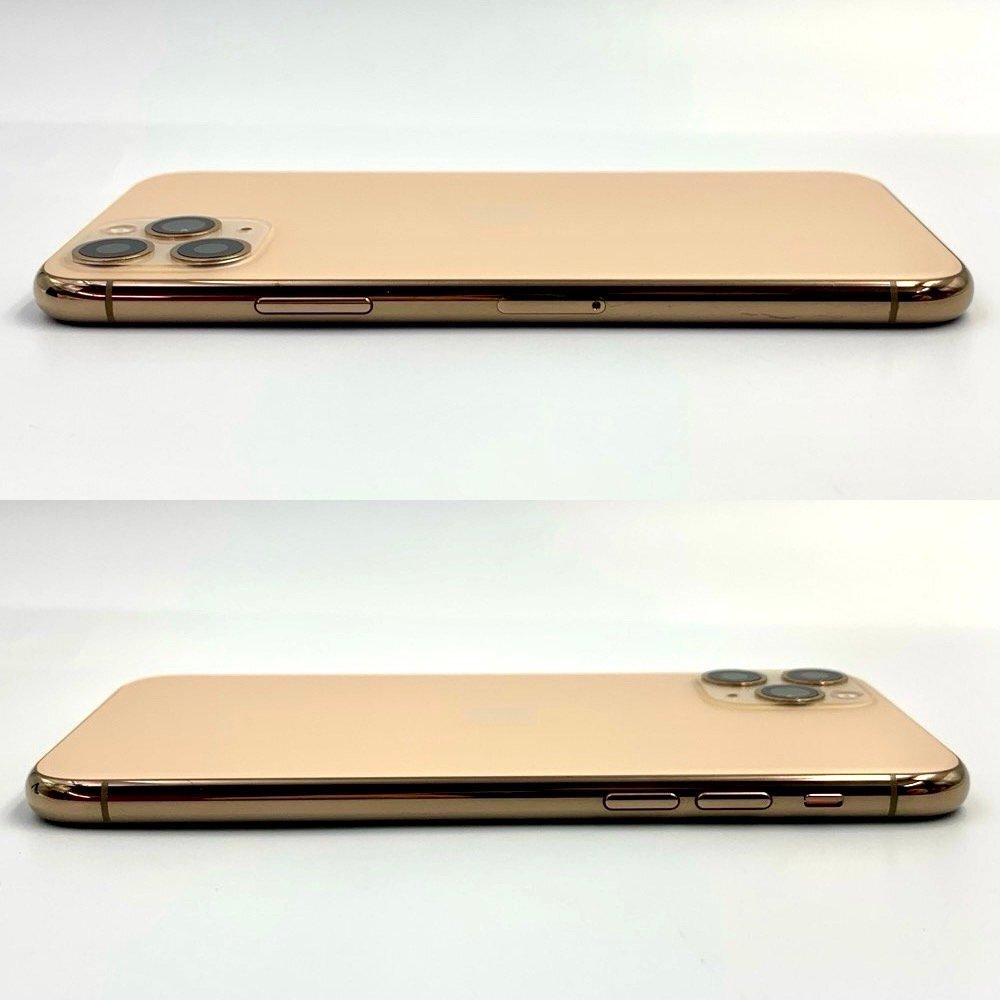 【中古/ジャンク】Softbank iPhone11 Pro 64GB ゴールド 赤ロム保証 【送料無料/名古屋大須店】の画像4