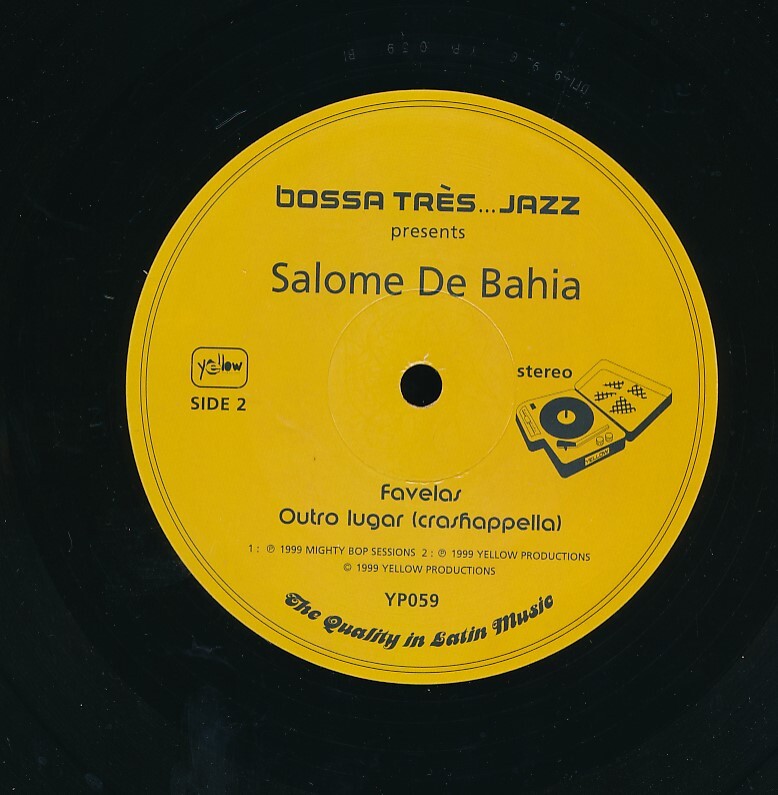 PL-5　bossa　TRES...JAZZ　Salome De Bahia　（FRANCE　12inch）_画像4