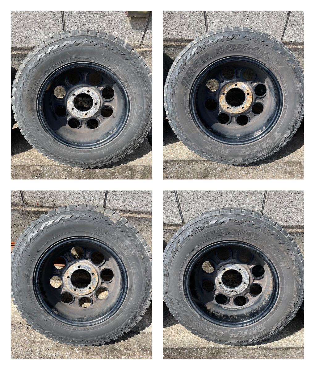 TOYO OPEN COUNTRY R/T 185/85R16タイヤ ホイール ４本セット （ジムニー JB23 使用）の画像4