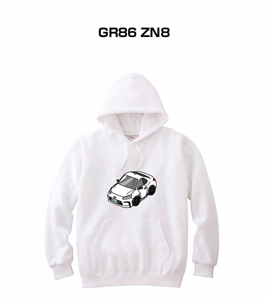 MKJP パーカー 車好き プレゼント 車 GR86 ZN8 送料無料