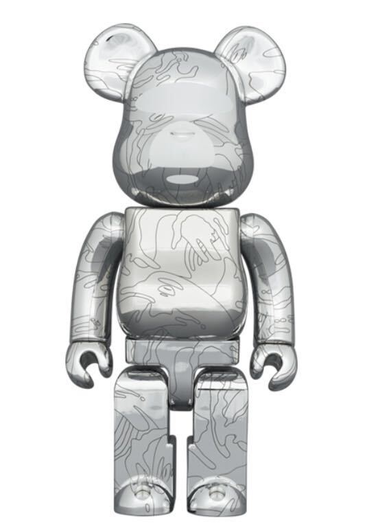 ※400%のみ ベアブリック AAPE BY A BATHING APE(R) 10th Anniversary MEDICOM TOY BE@RBRICK BAPE