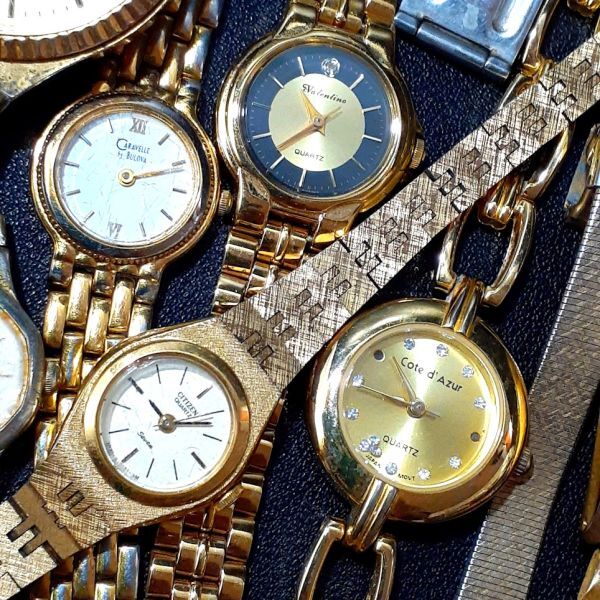 ゴールドカラー 腕時計 170点以上 5.8㎏ 大量 まとめ売り ジャンク扱い 金色 ステンレス 金属系 腕時計 SEIKO CITIZEN ELGIN 他 Watch A04_画像8