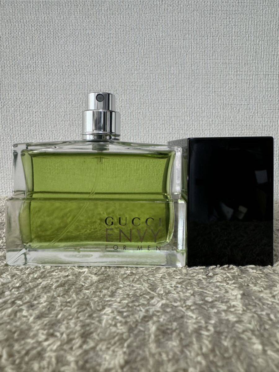 GUCCI ENVY for men 50ml ほぼ未使用品 新品?正規品 - 香水(男性用)