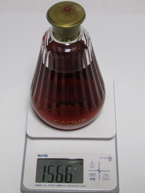 未開栓 古酒 カミュ 1863 カラフェ バカラ クリスタルボトル コニャック 700ml CAMUS 替え栓付き ブランデー 1円～ 05cd7702ggg_画像7