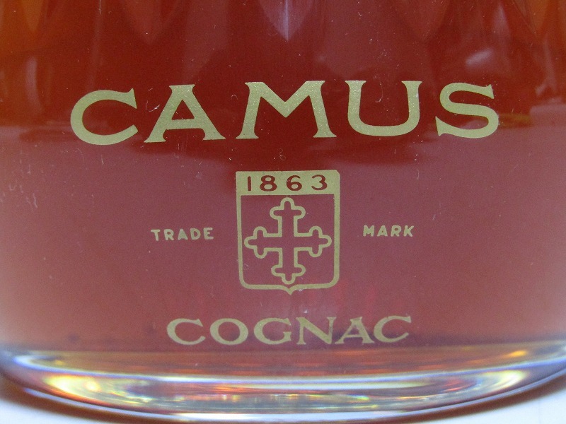 未開栓 古酒 カミュ 1863 カラフェ バカラ クリスタルボトル コニャック 700ml CAMUS 替え栓付き ブランデー 1円～ 05cd7702ggg_画像4