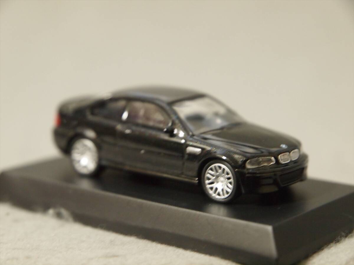 1/64 BMW M3 CSL Black サークルKサンクス/京商 BMWミニカーコレクションの画像5