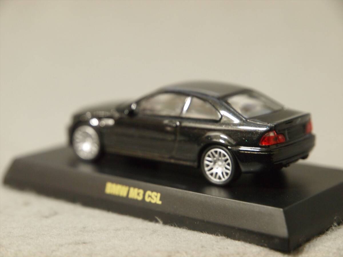 1/64 BMW M3 CSL Black サークルKサンクス/京商 BMWミニカーコレクションの画像7