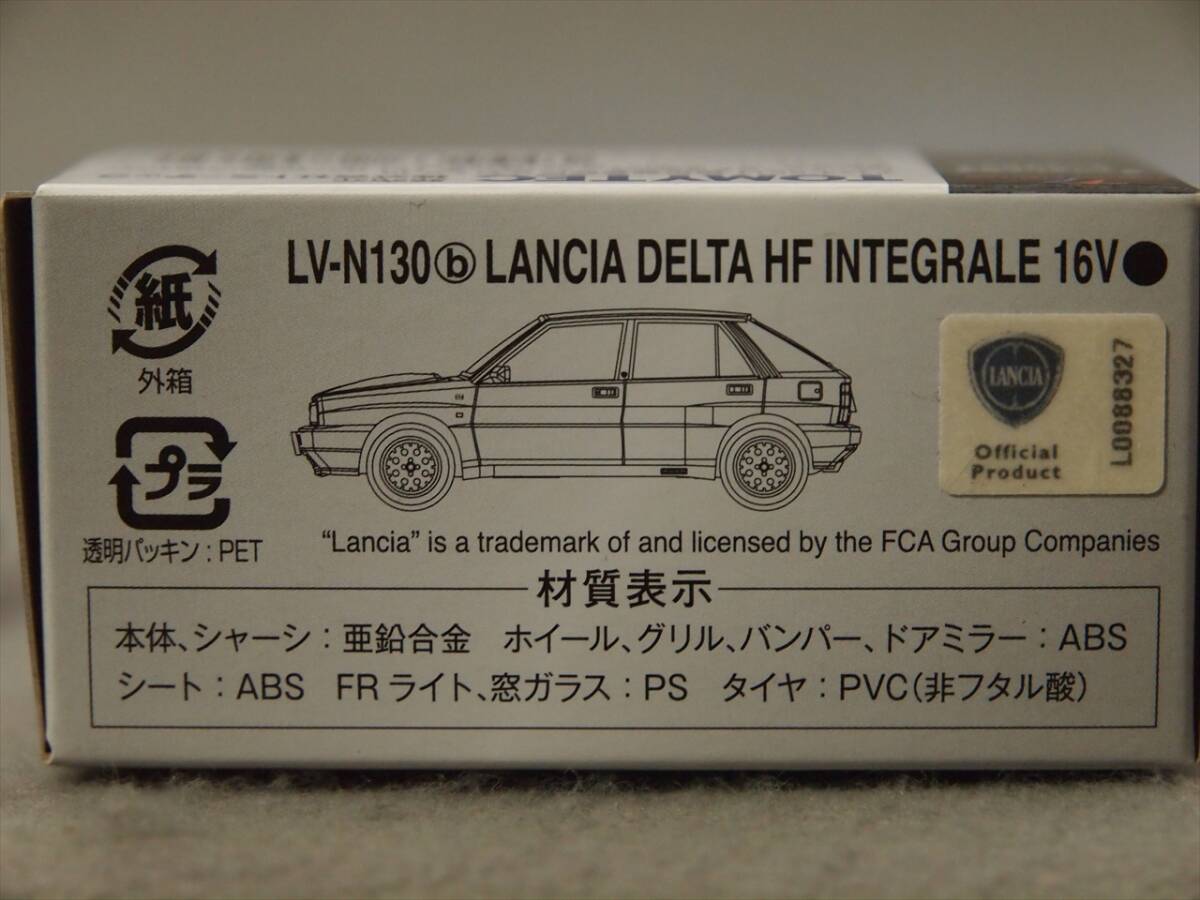 1/64 ランチア デルタ HF インテグラーレ 16V (89年式) トミーテック トミカリミテッドヴィンテージNeo LV-N130bの画像6