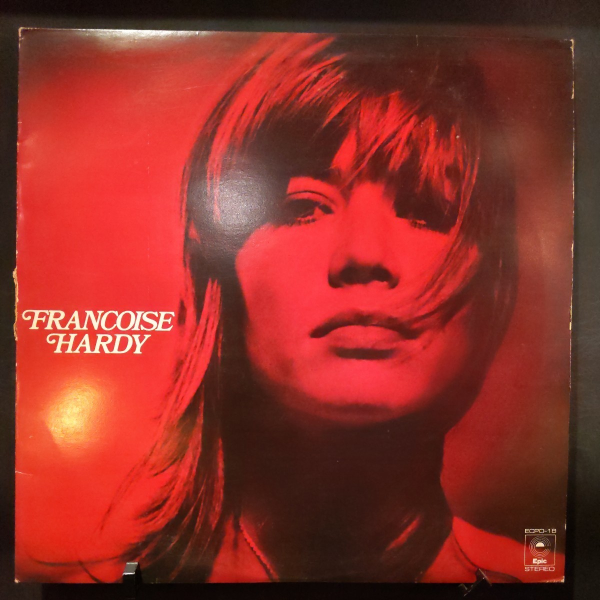 FRANCOISE HARDY LOVE SONGS フランソワーズ・アルディ 私の好きな歌 　中古レコード アナログ LP_画像1