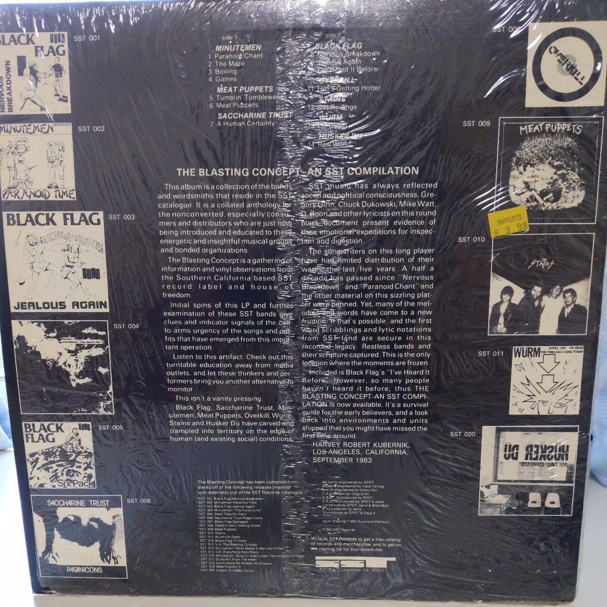 The Blasting Concept 中古レコード アナログ 12inc LPの画像2