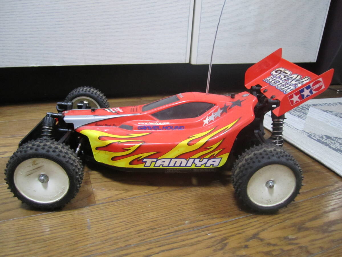 すぐ遊べる全部セット 1/10 タミヤ グラベルハウンド XB 改 4WD GRAVEL HOUND TAMIYA high performance radio-controlled car