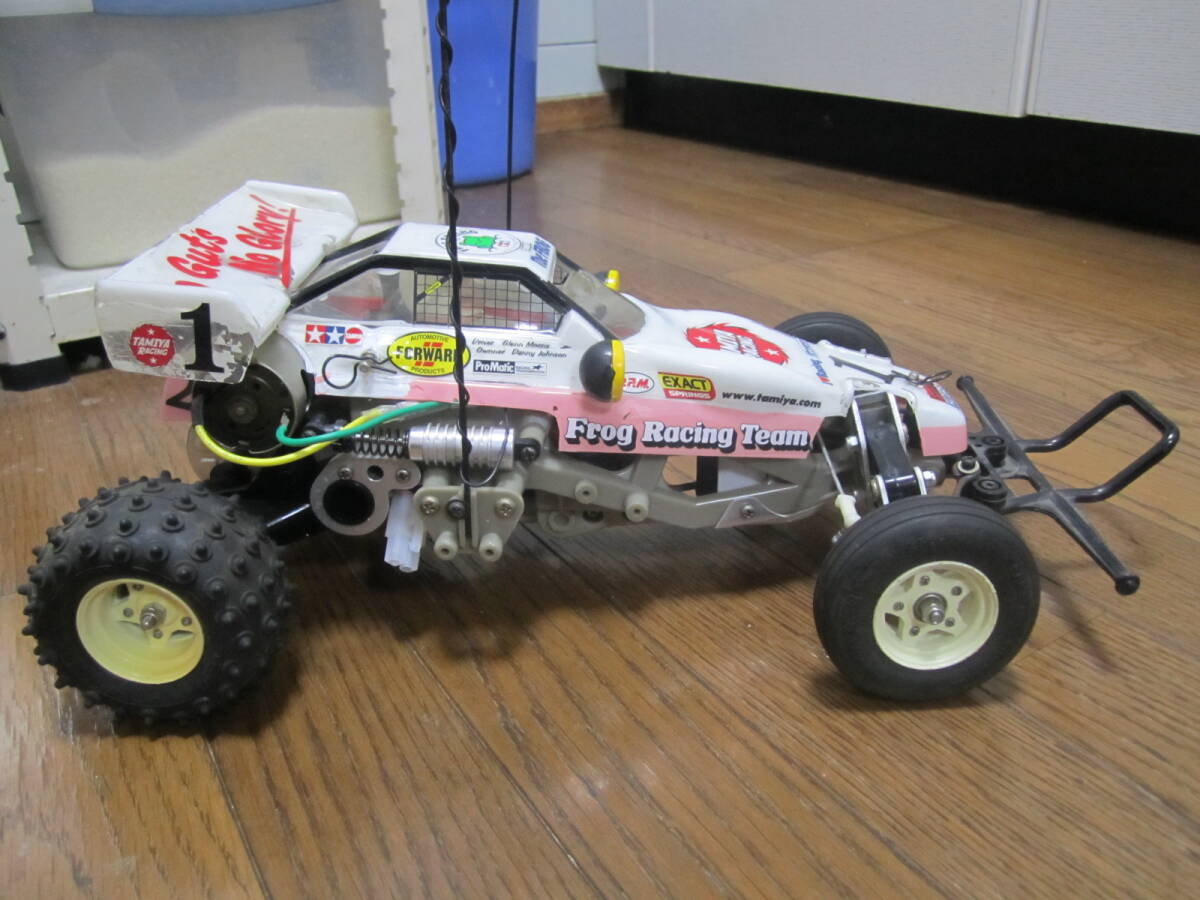 すぐ遊べる全部セット 1/10 マイティフロッグ TAMIYA 2WD The Frog タミヤ EP R/C 本格スケールホビーラジコン 人気 2005