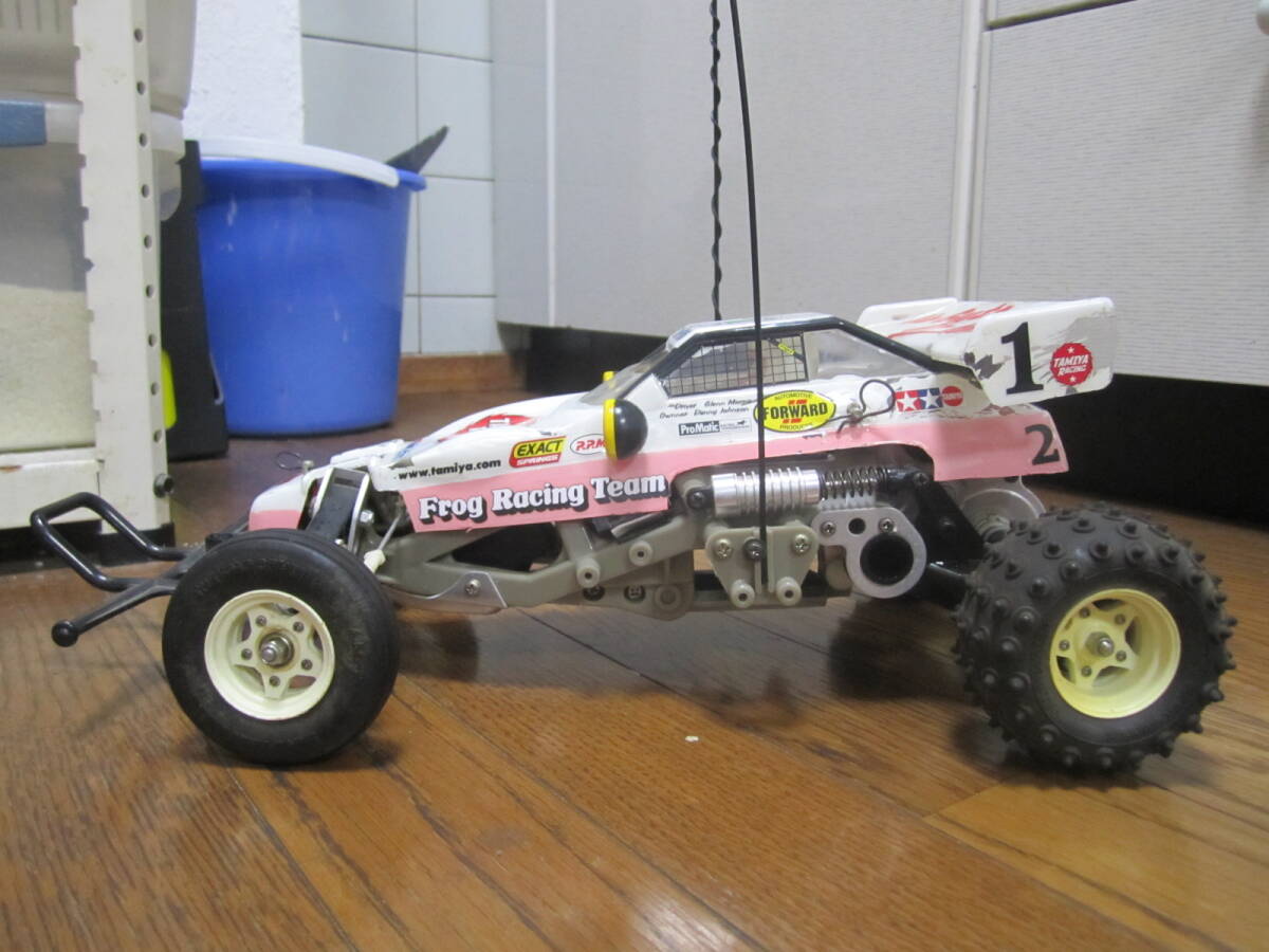 すぐ遊べる全部セット 1/10 マイティフロッグ TAMIYA 2WD The Frog タミヤ EP R/C 本格スケールホビーラジコン 人気 2005