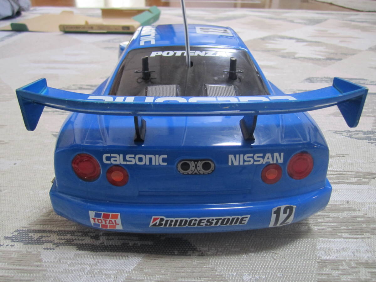 すぐ遊べる全部セット 1/10 TL01 カルソニックスカイライン TAMIYA NISSAN CALSONIC SKYLINE GT-R R/C EP タミヤ 本格スケールラジコン