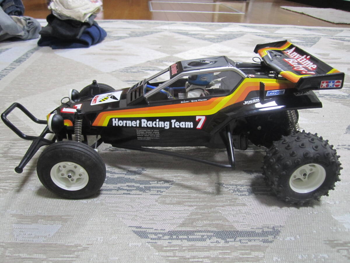 すぐ遊べる全部セット 1/10 ホーネット TAMIYA HORNET 速いので大人向 XB 現行 2.4G タミヤ EP R/C 27280円 (送料別の品） 大人気ラジコン