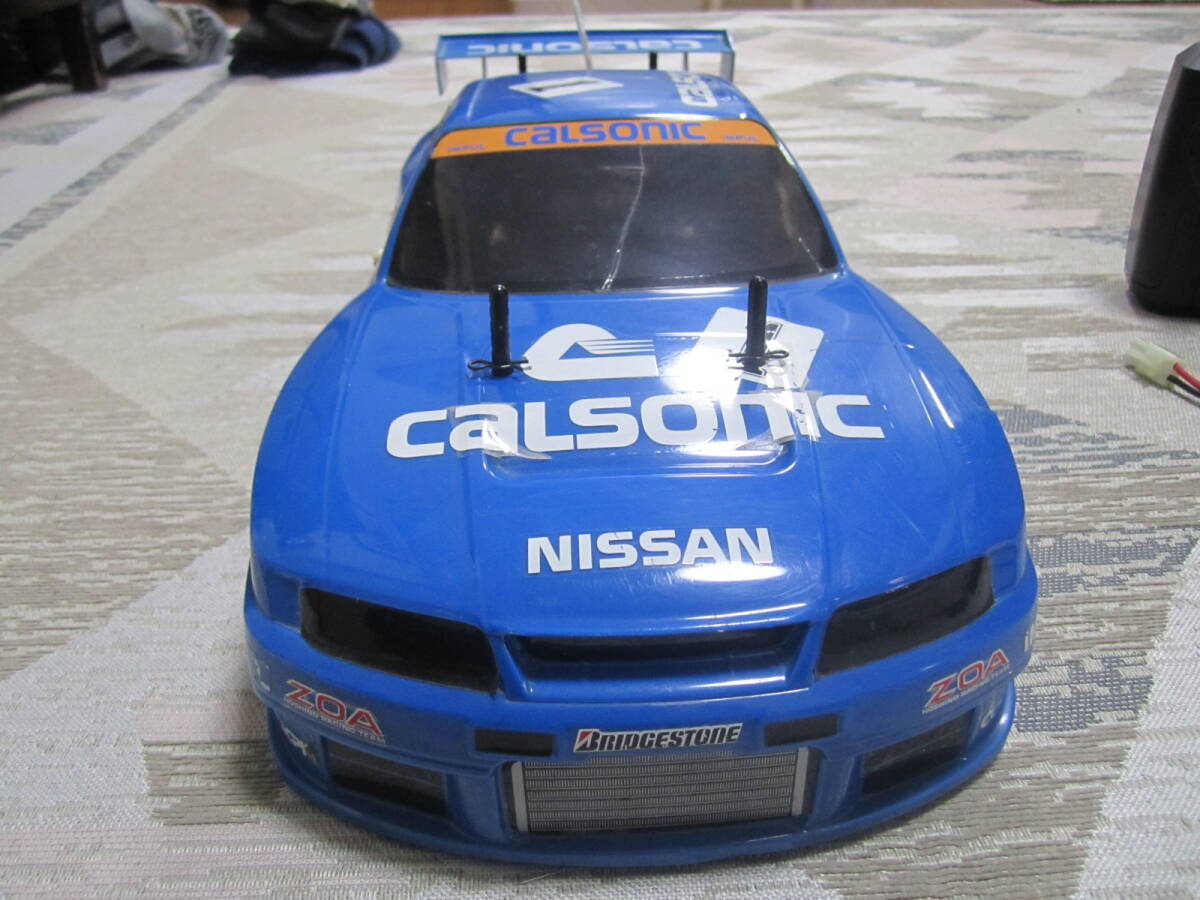 すぐ遊べる全部セット 1/10 TL01 カルソニックスカイライン TAMIYA NISSAN CALSONIC SKYLINE GT-R CUSTOM WAIDE EP R/C 星野一義 服部尚貴