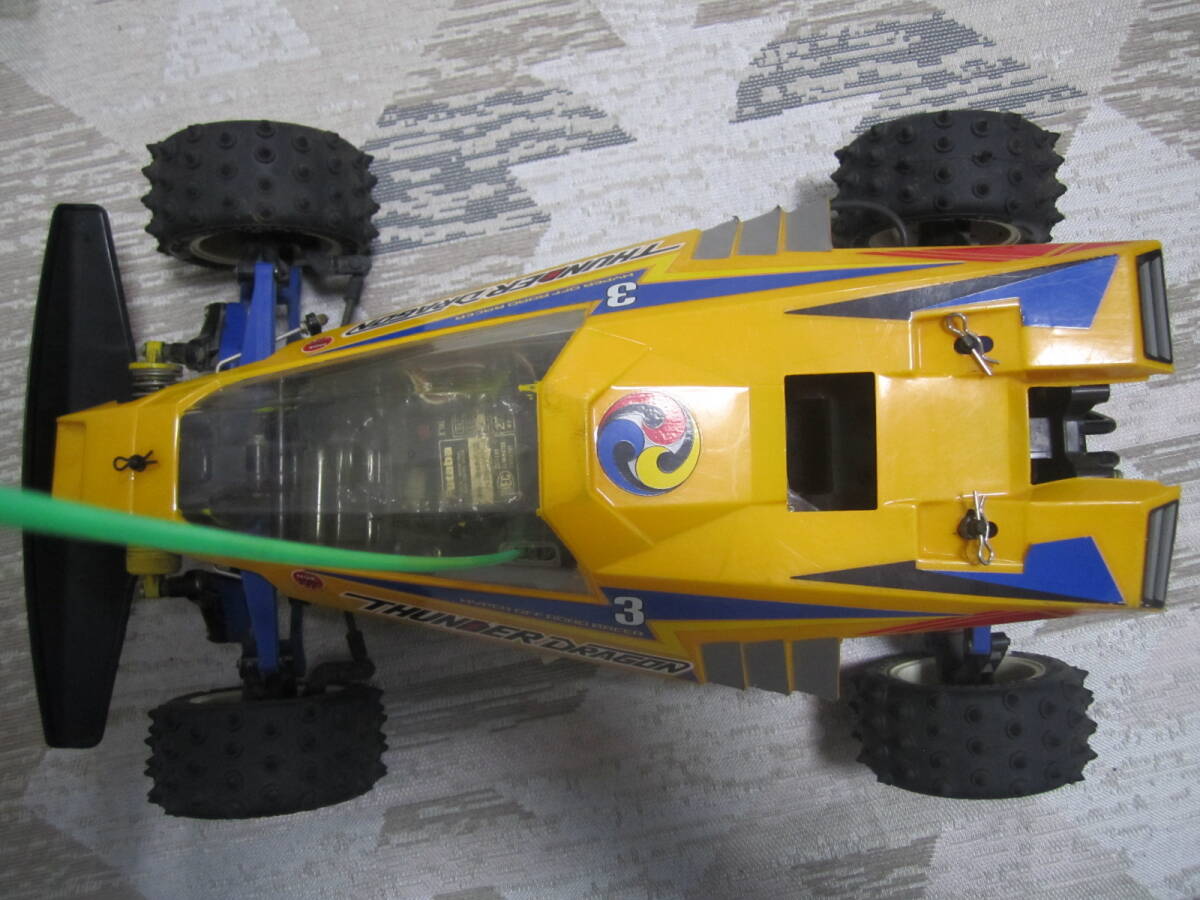 すぐ遊べる全部セット 1/10 タミヤ サンダードラゴン 4WD TAMIYA EP RC THUNBER DRAGON HIGH PERFORMANCE OFF ROAD RACER ダイナテック搭載