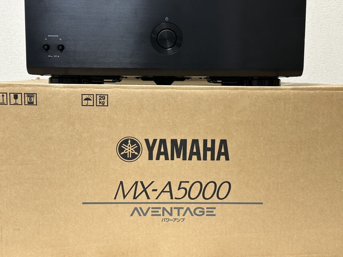 YAMAHA MX-A5000(B) 11chパワーアンプ 元箱付き_画像8