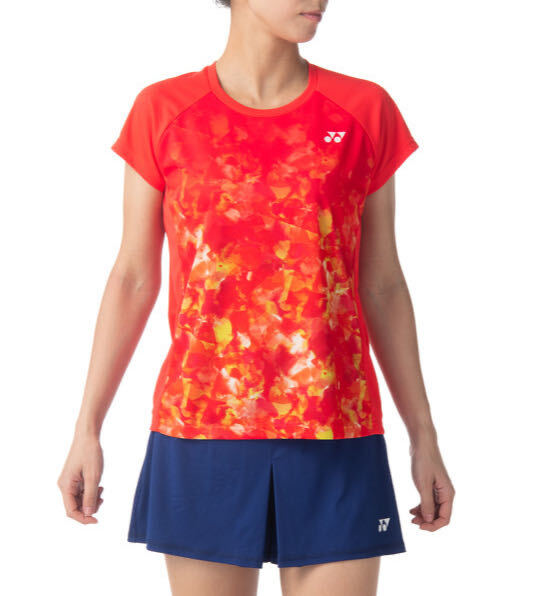 [ including carriage ]YONEX Yonex wi men's dry T-shirt 16636 M clear red for women 