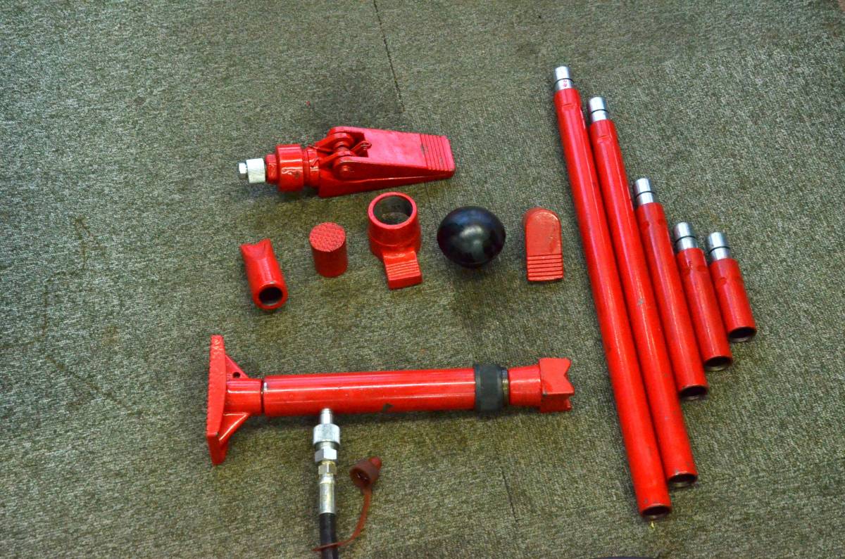 HYDRAULIC BODY REPAIR KIT 4t 油圧ジャッキ 板金用 動作確認済みの画像7