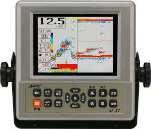 5.7 type цвет жидкокристаллический Fishfinder (эхолот) SF-57 200kHz 600w